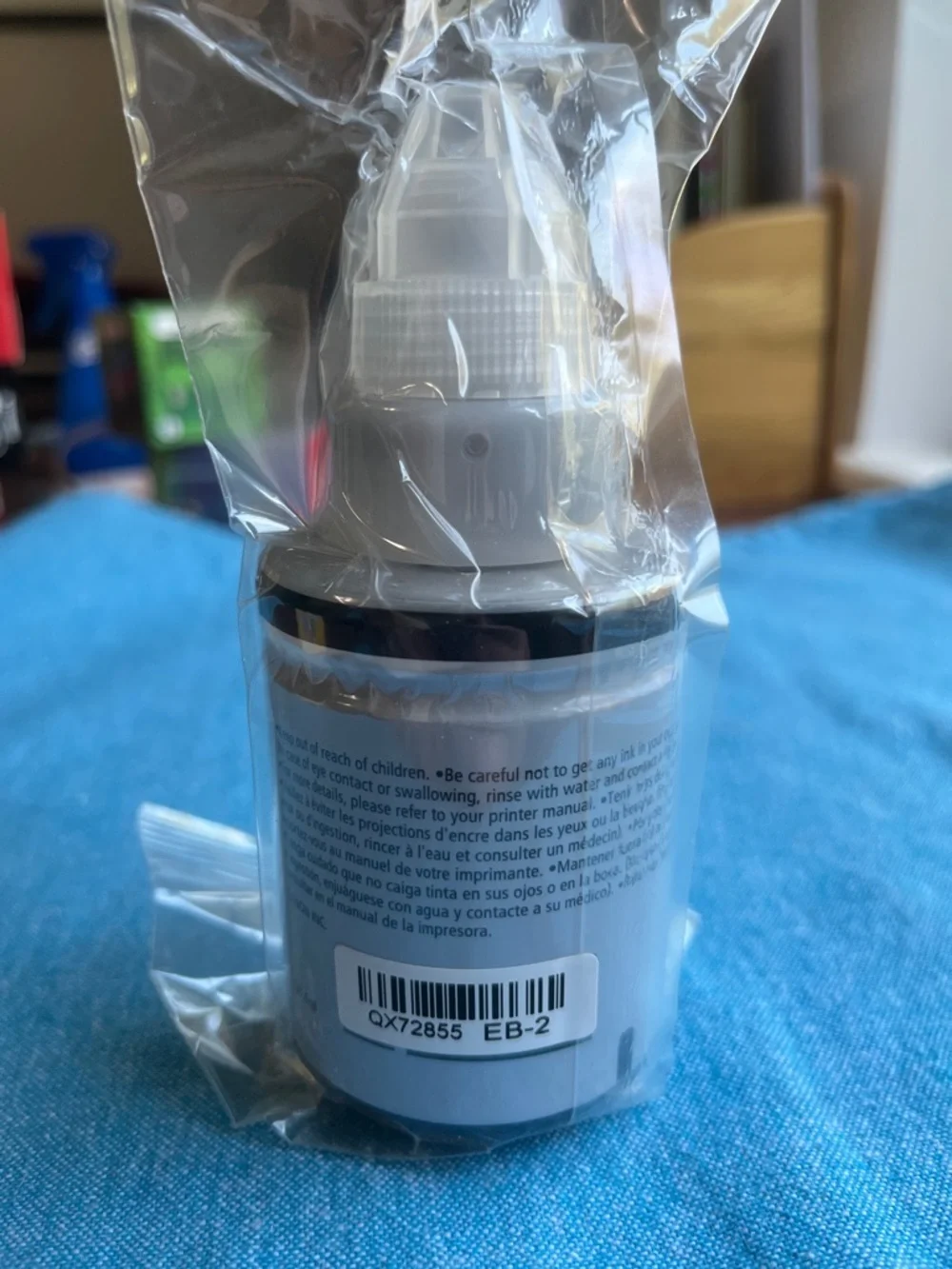 2 Canon Black Ink 135ml Unopened Bottles